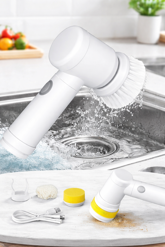 Cepillo De Limpieza Eléctrico 3 En 1